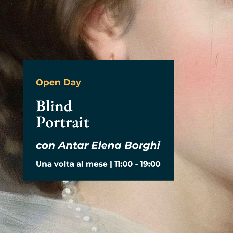 Open Day “Blind Portrait: i disegni dell'anima” di Antar Elena Borghi