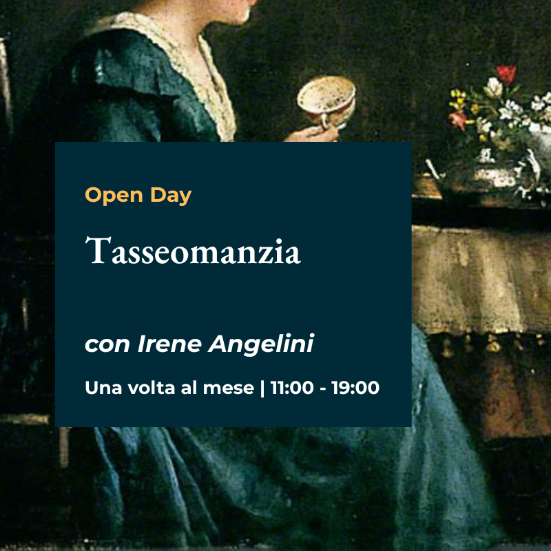 Open day "Un tè in libreria" consulti di tasseomanzia con Irene Angelini