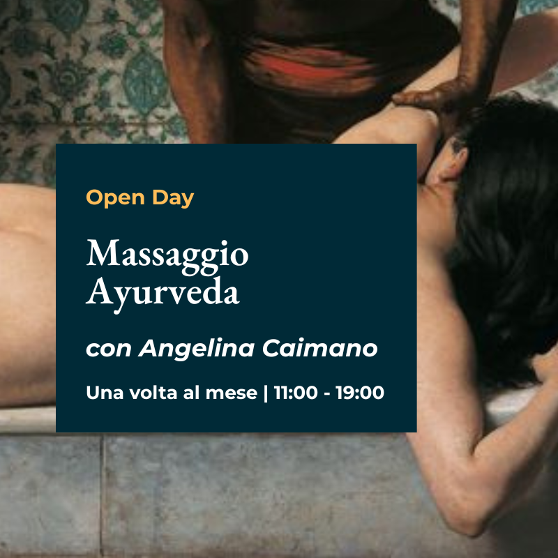 Openday "Una giornata con il Massaggio Ayurveda" di Angelina Caimano