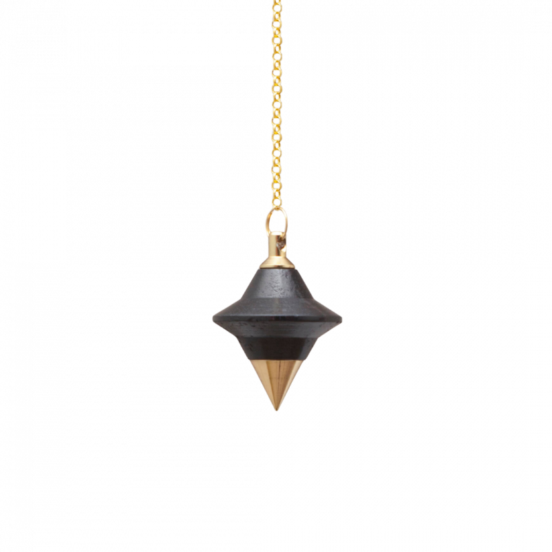 Pendolo cielo integrale in ebano e ottone - 3,3 cm