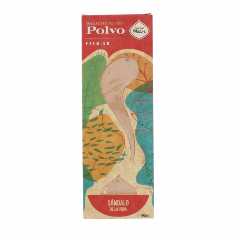 Polvere di incenso premium sandalo indiano sagrada madre