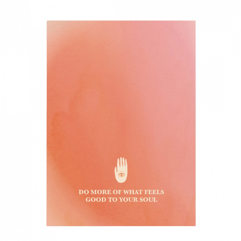 Postcard anna cosma 2 chakra - 15 cm