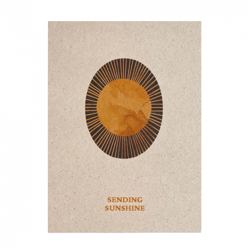 Postcard anna cosma sending sunshine - 15 cm