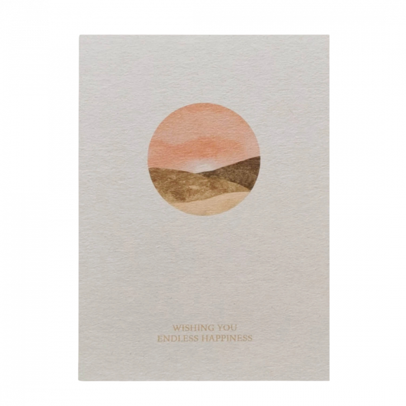 Postcard anna cosma ti auguro felicita' infinita - 15 cm