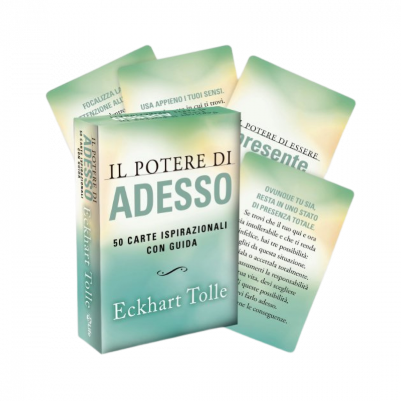 Potere di adesso. 50 carte ispirazionali. nuova ediz. (il)