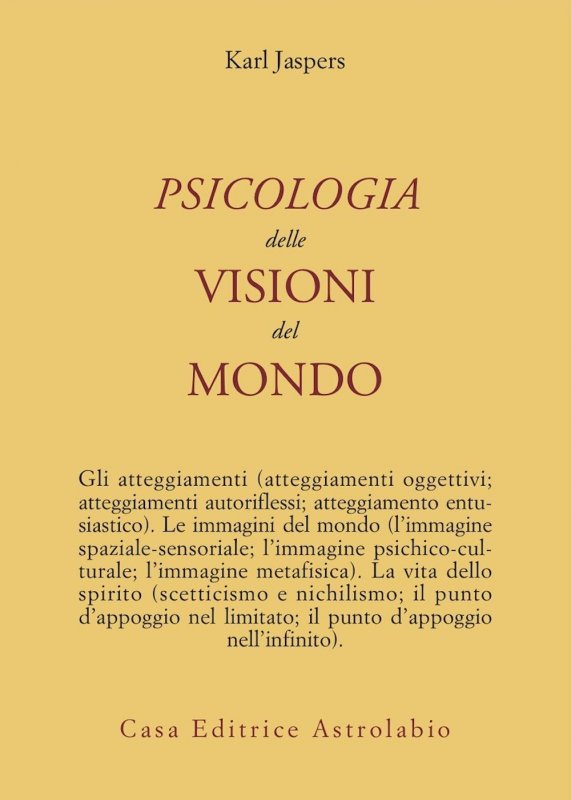 Psicologia delle visioni del mondo