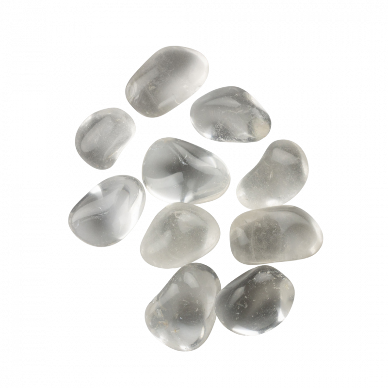 Quarzo ialino burattato