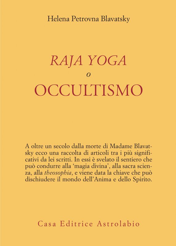 Raja yoga, o occultismo
