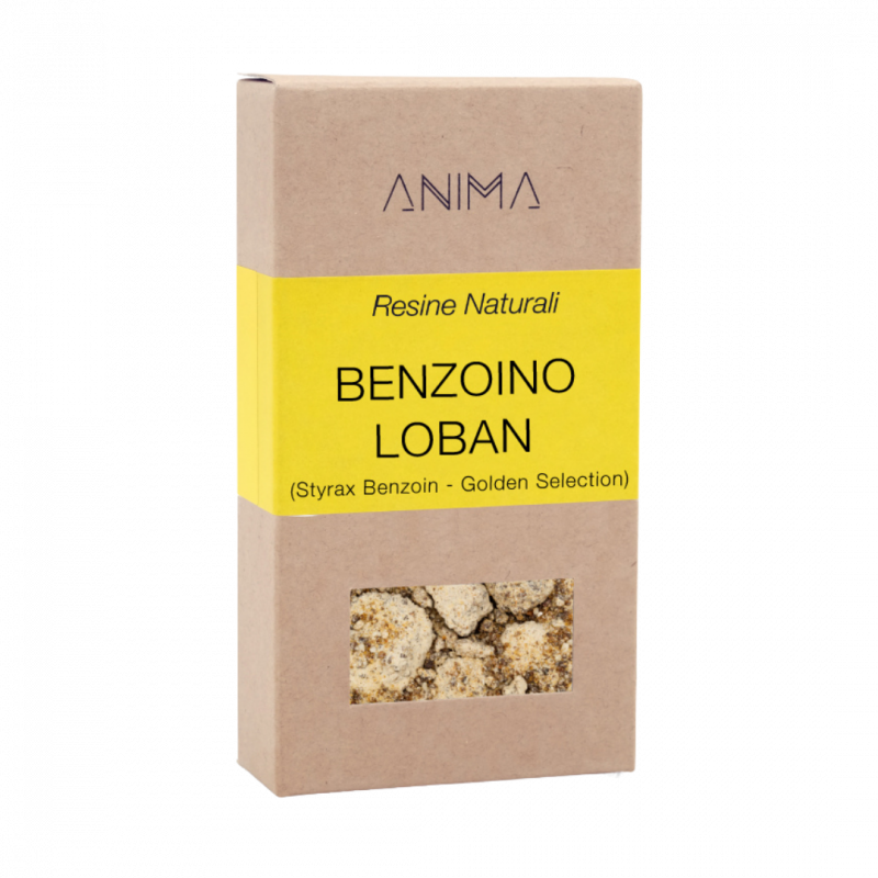 Resina di incenso anima benzoino loban gold selection - 40 gr