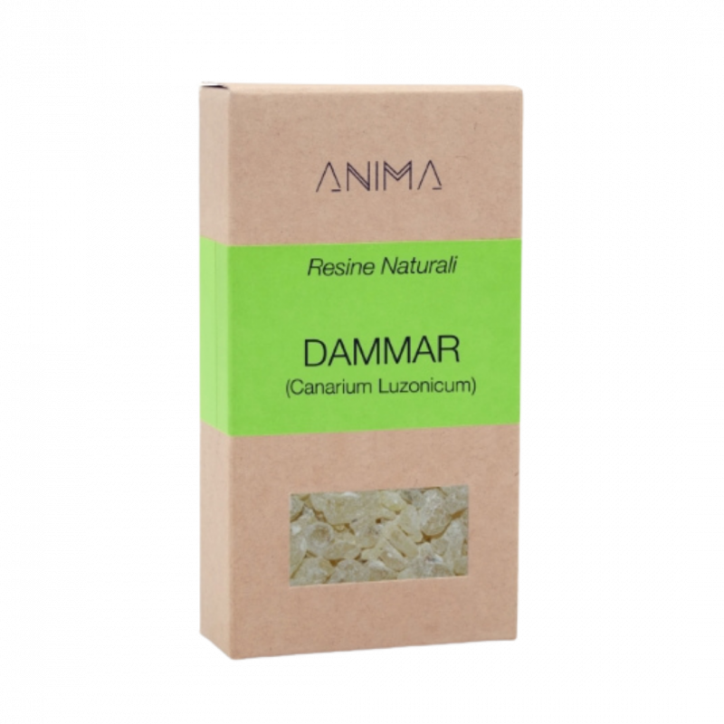 Resina di incenso anima dammar in grani - 40 gr