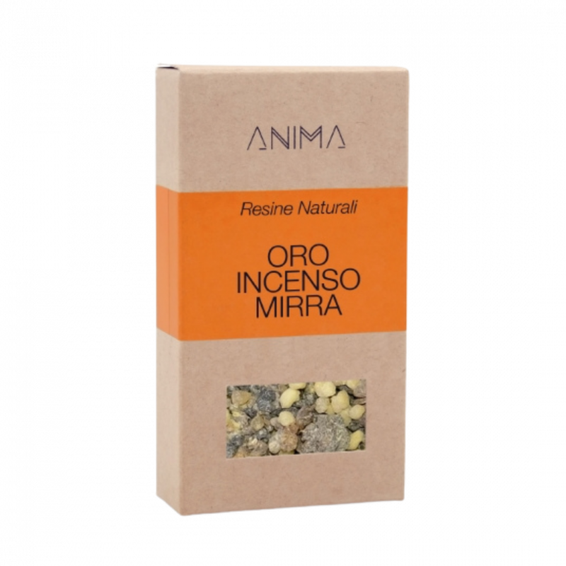 Resina di incenso anima oro incenso mirra - 40 gr