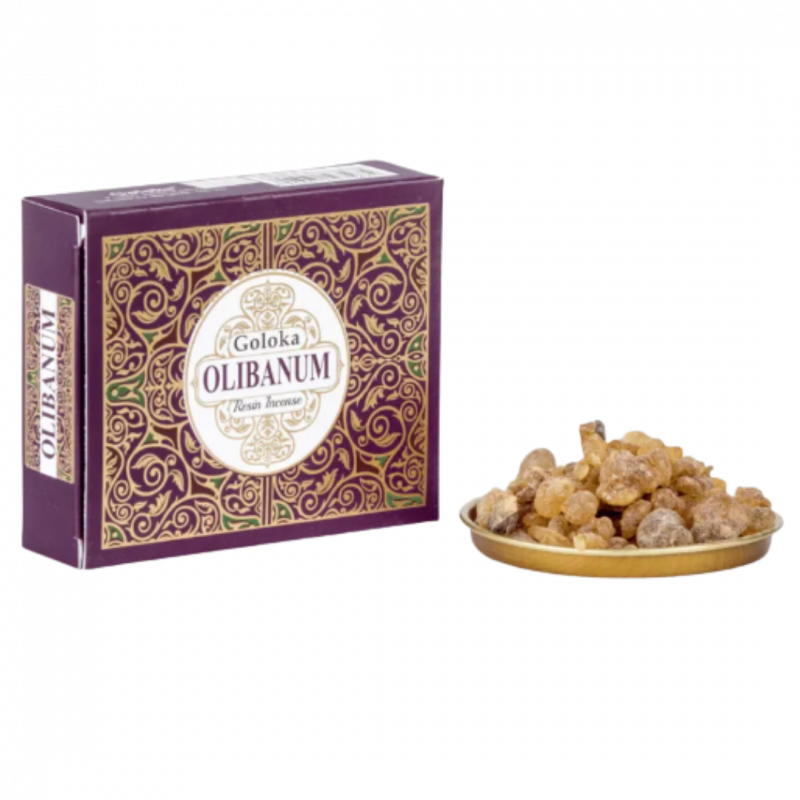 Resina di incenso goloka olibano - 50 gr