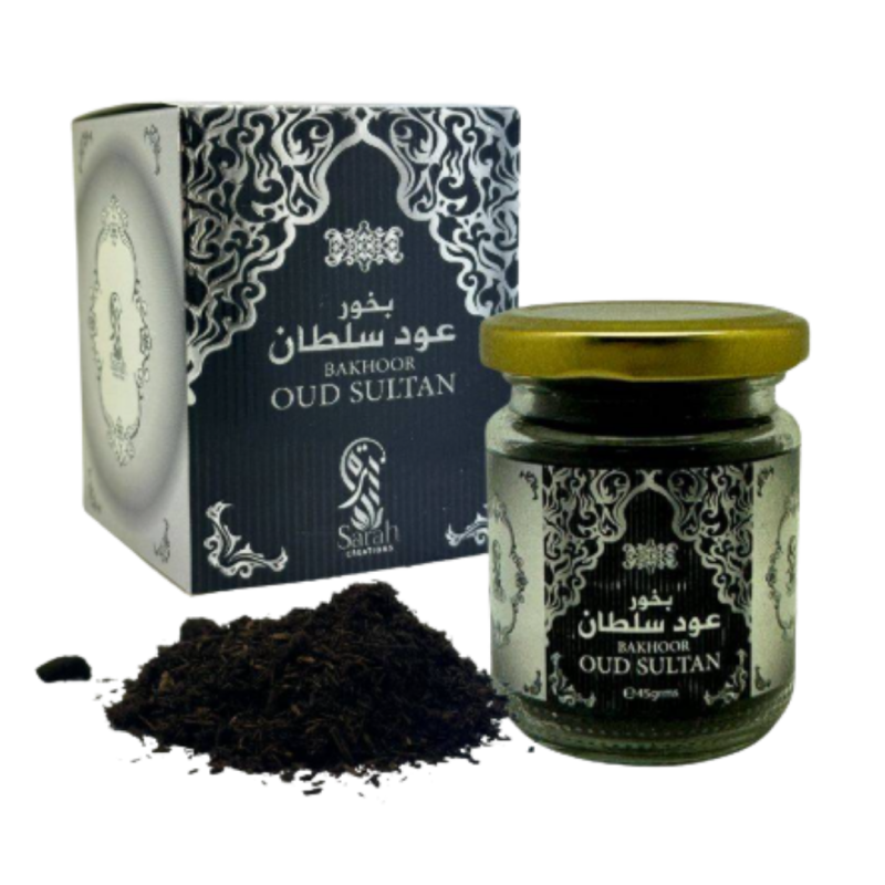Resina di incenso sarah bakhoor oud sultan - 45 gr