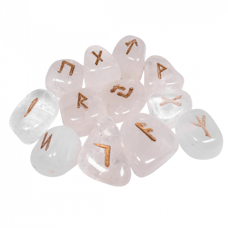 Rune in cristallo di rocca