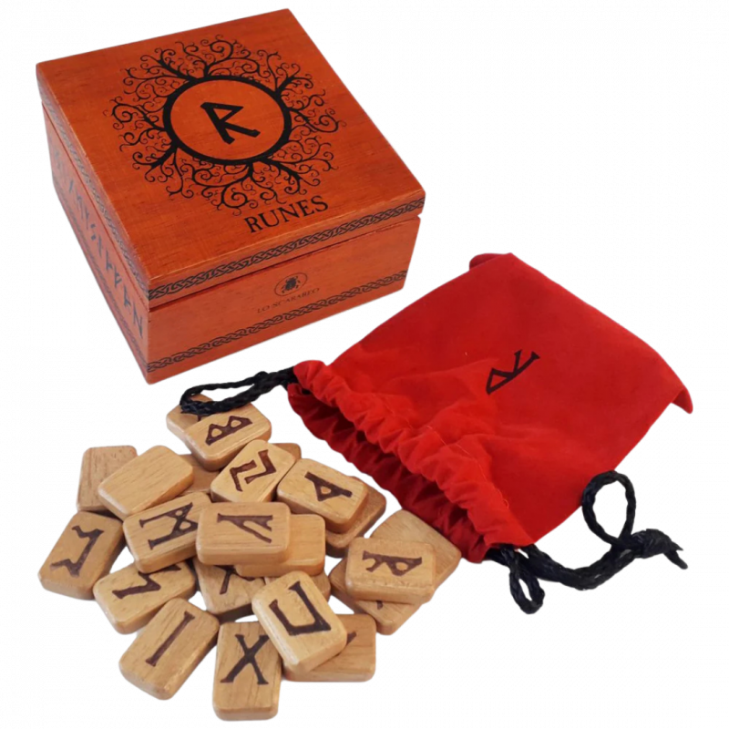 Rune in legno deluxe