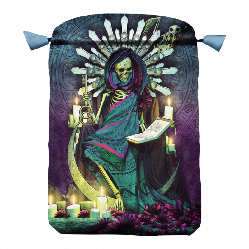 Santa muerte tarot bag