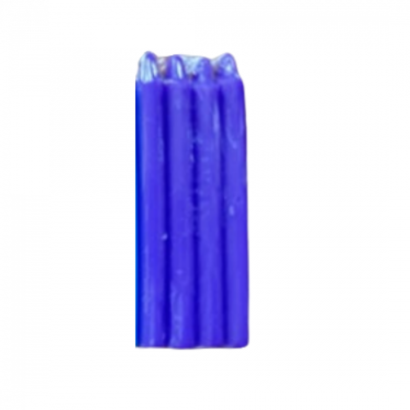 Set candele rituali viola 4 pz - 12 cm