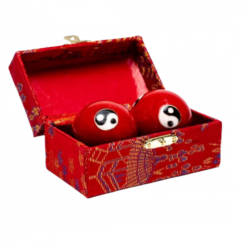 Sfere tao rosse - 4 cm