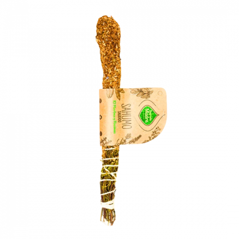 Smudge sahumo 10 erbe e resine sagrada madre - 1 pz