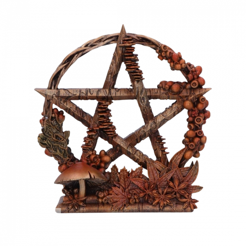 Statua pentagramma equinozio d'autunno - 16,5 cm