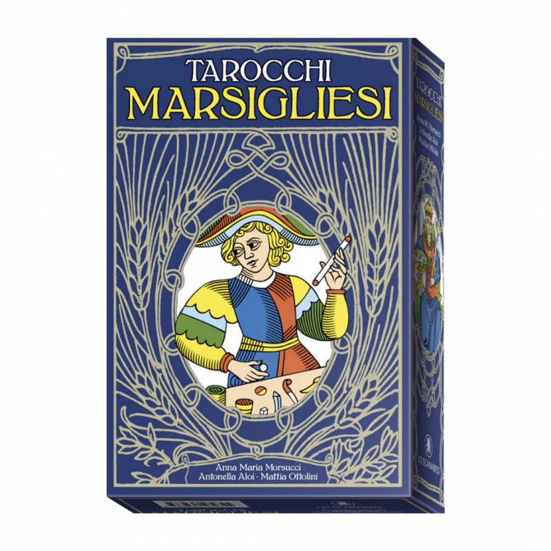 Tarocchi marsigliesi. kit. con libro rilegato