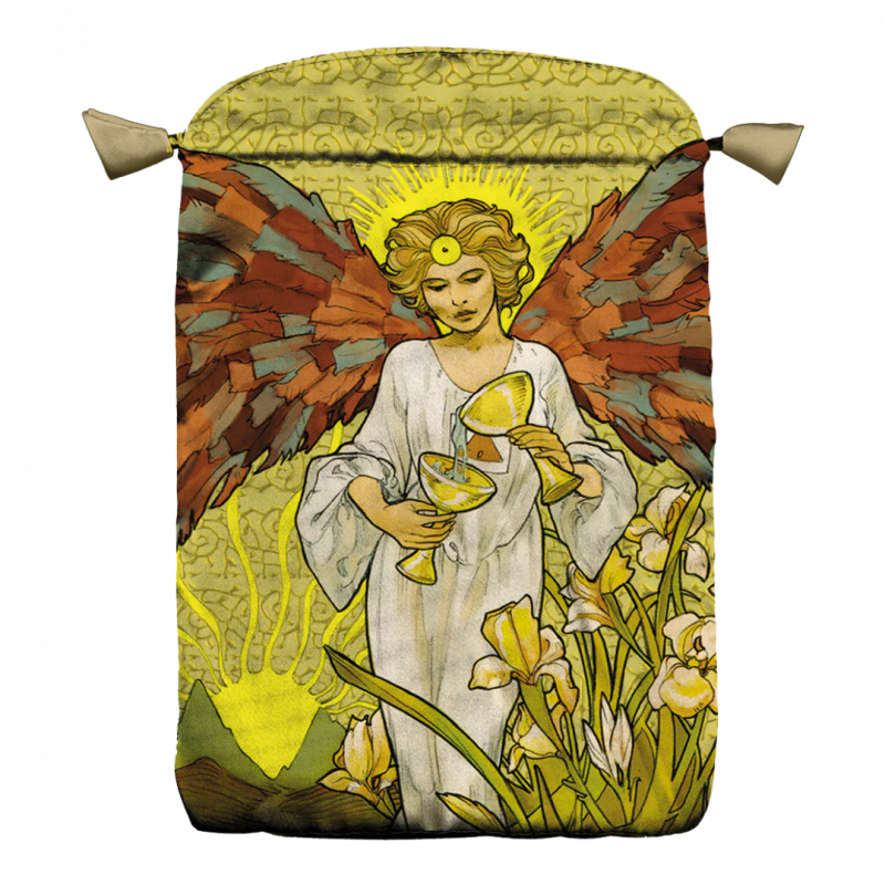 Tarot bag art nouveau - 15,5 x 23 cm