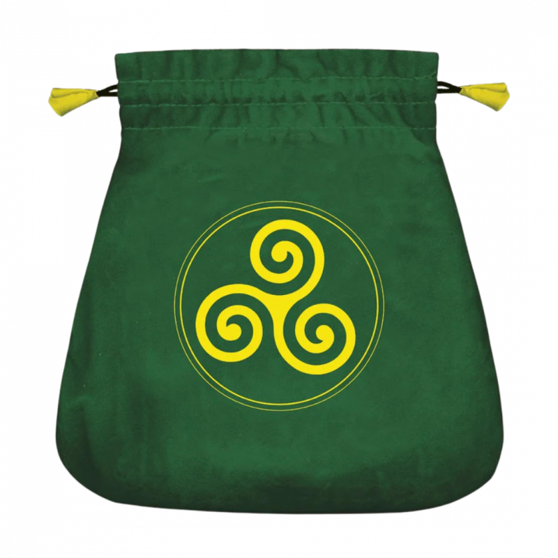 Tarot bag triskel - 20 x 20 cm