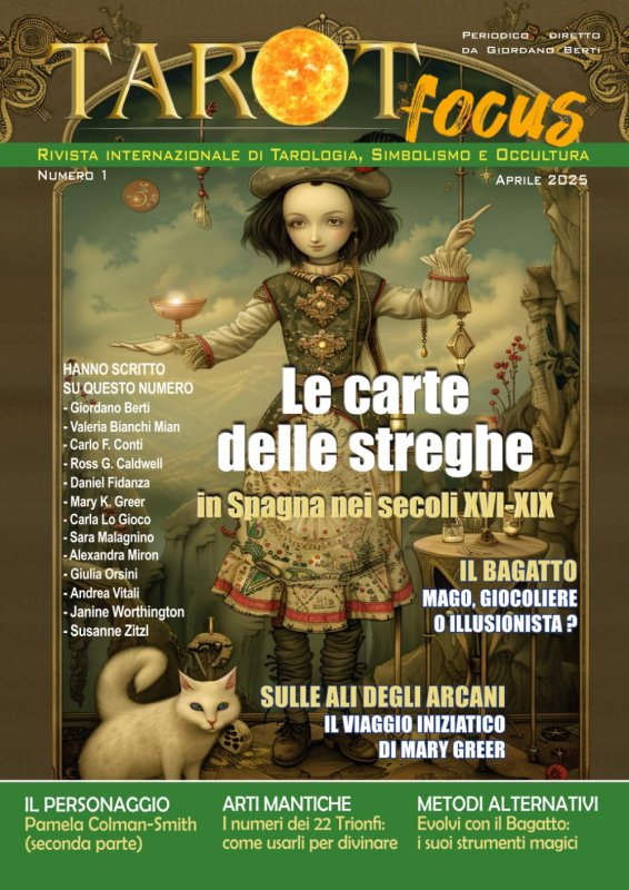 Tarot focus rivista ita - n. 1 aprile 2025
