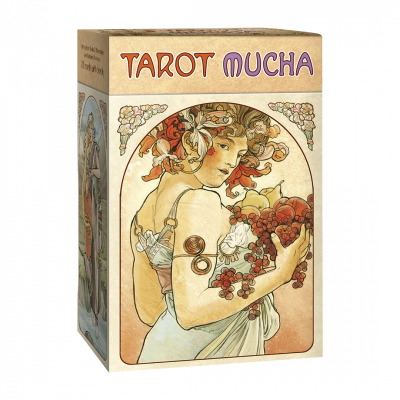 Tarot mucha. ediz. italiana, inglese e spagnola. con istruzioni