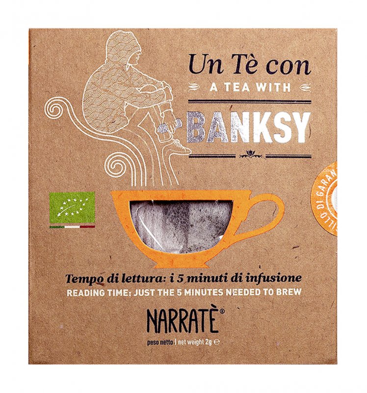 Un tè con Banksy. A tea with Banksy