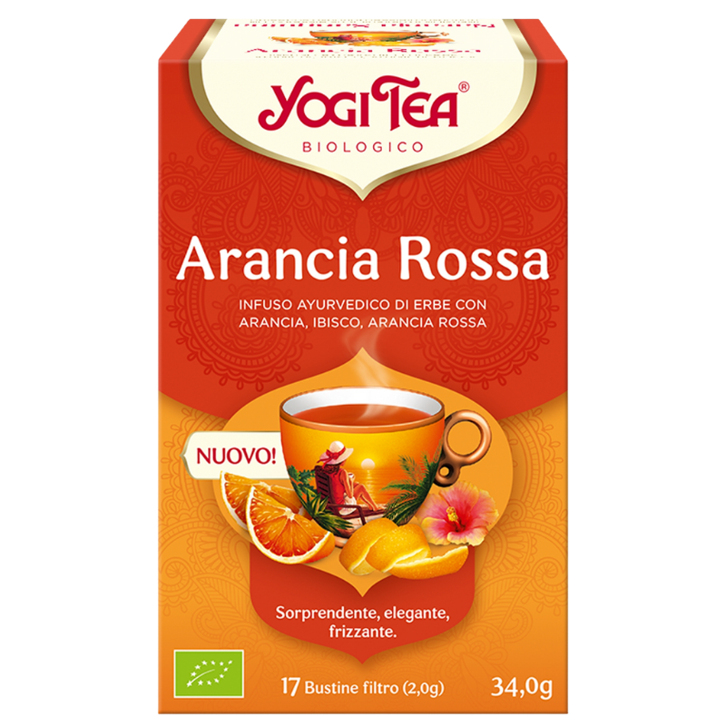 Yogi tea arancia rossa - 34 gr