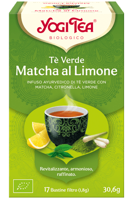 Yogi tea te verde matcha limone - 30,6 gr